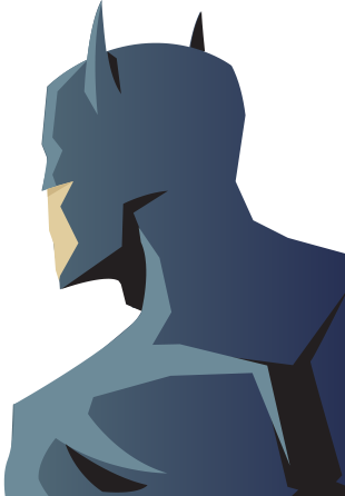 Batman rear perspective