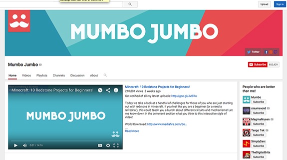 Minecraft Genius: Mumbo Jumbo